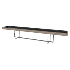 Elevate Customs Beso Shuffleboard Tables / Solid White Oak Wood in 9' - USA