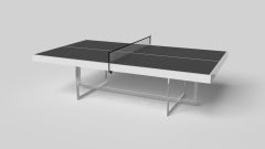 Elevate Customs Beso Tennis Table / Solid Pantone White Color in 9' -Made in USA