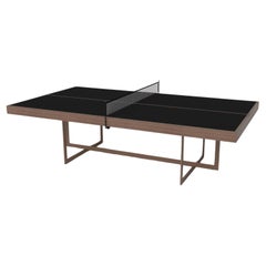 Elevate Customs Beso Tennis Table / Solid Walnut Wood in 9' - Made in USA