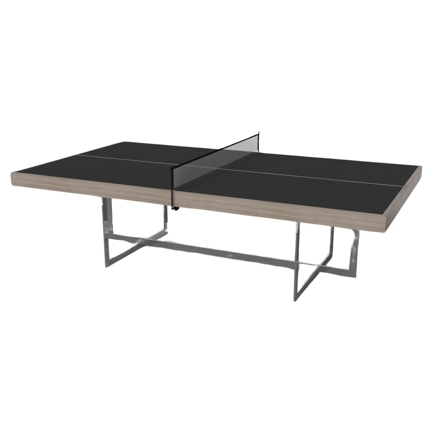 Tavolo da tennis Elevate Customs Beso / legno massiccio di Oak Oak in 9' - Made in USA in vendita