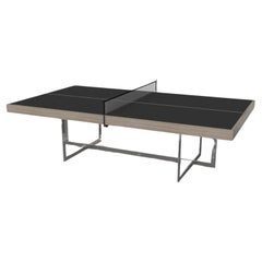 Elevate Customs Beso Tennis Table / Solid White Oak Wood in 9' - Made in USA