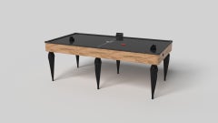 Elevate Customs Don Mesas de Air Hockey /Madera maciza de arce rizado en 7' -Fabricado en EE.UU.