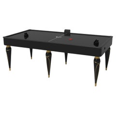 Elevate Customs Don Air Hockey Tables / Solid Pantone Black  in 7' - Made in USA