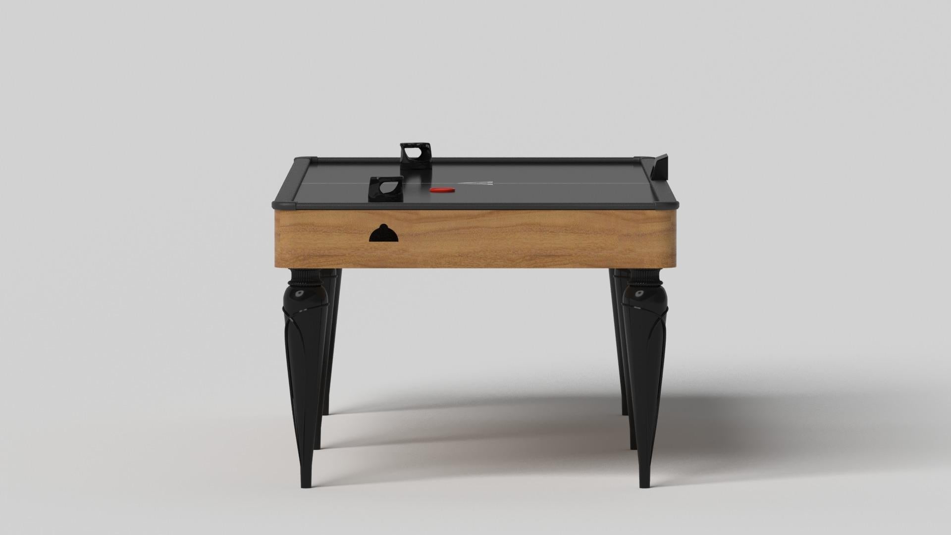 Elevate Customs Don Mesas de Air Hockey / Madera maciza de teca  en 7' - Made in USA Moderno en venta