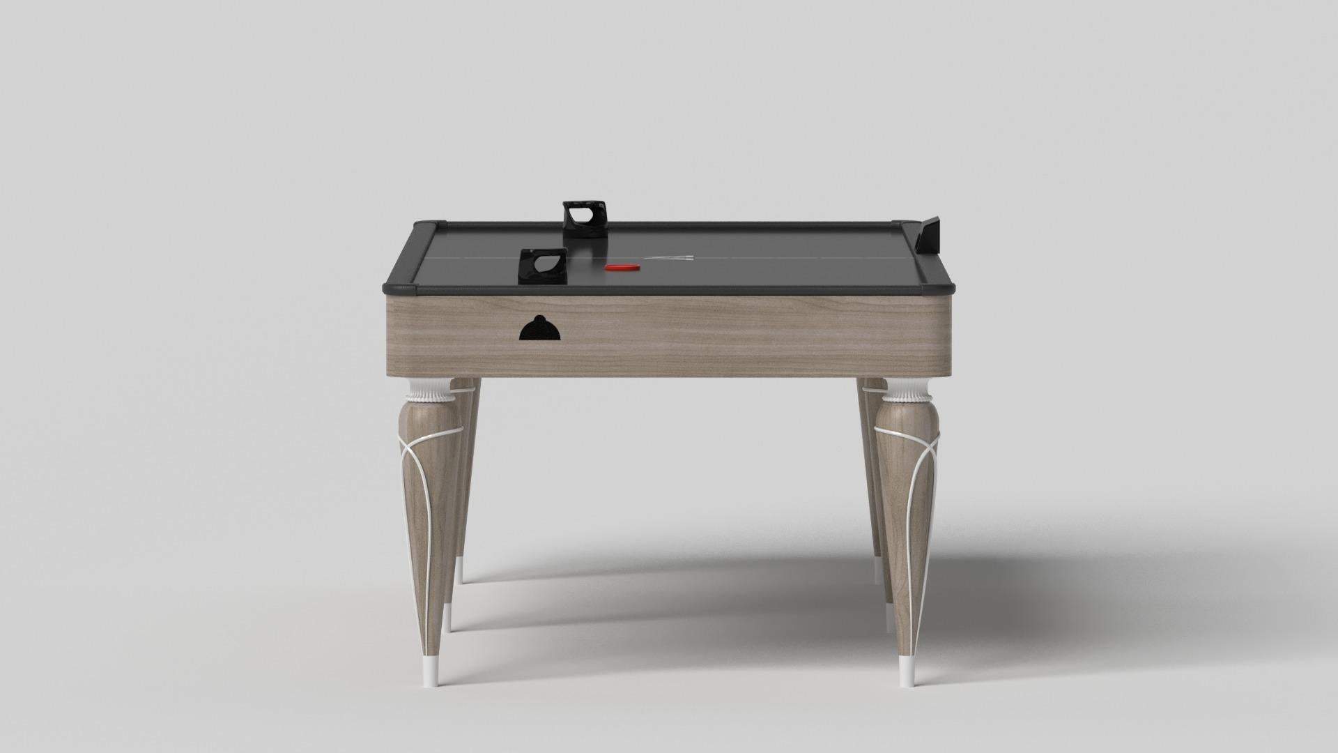 Elevate Customs Don Mesas de Air Hockey / Madera Maciza de Roble Blanco  en 7' -Fabricado en EE.UU. Moderno en venta