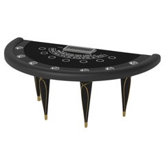 Elevate Customs Don Black Jack Tables / Solid Pantone Black Color in 7'4" - USA