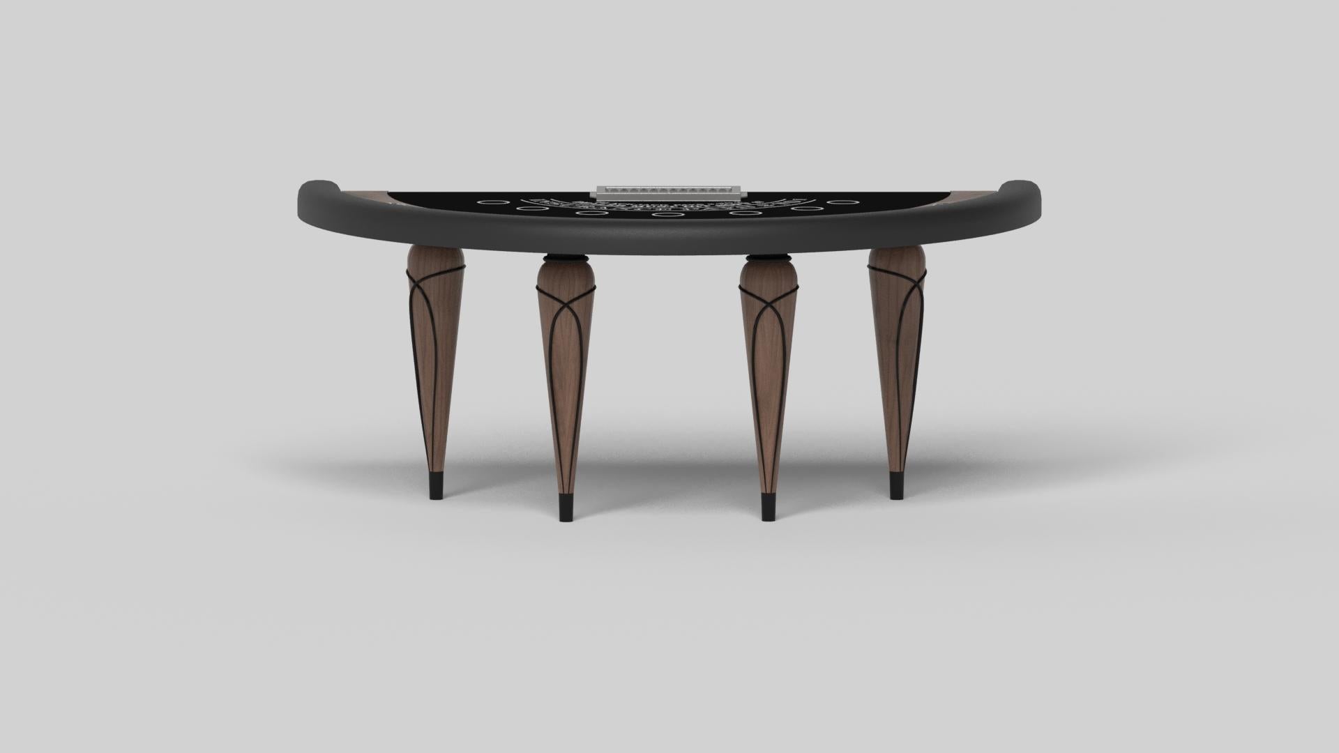 Américain Elevate Customs Tables Jack Black / Solid Walnut Wood in 7'4