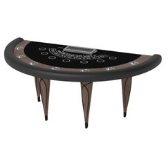 Elevate Customs Don Black Jack Tables / Solid Walnut Wood in 7'4" - Made in USA