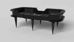 Mesas de dados Elevate Customs Don / Color negro Pantone sólido en 9'9" -Fabricadas en EE.UU.