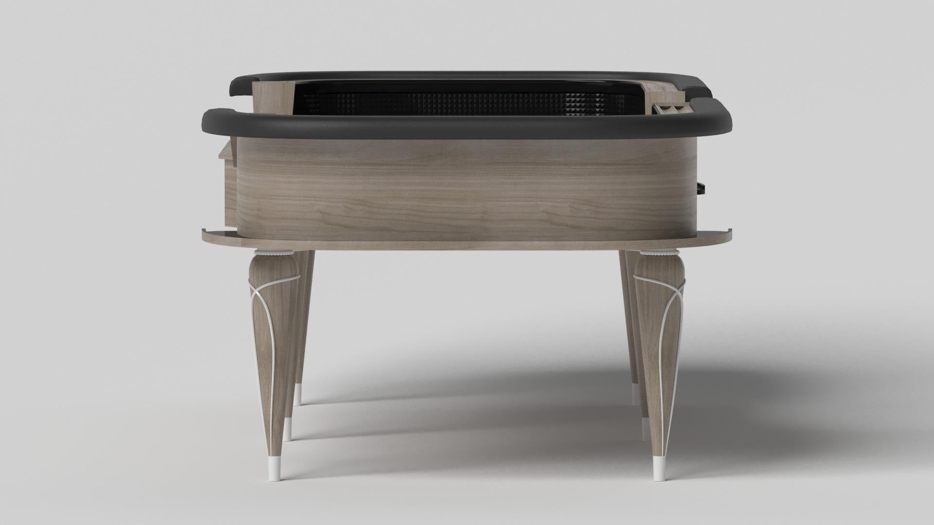 Modern Elevate Customs Don Craps Tables / Solid Teak Wood in 9'9