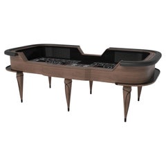 Tavoli da gioco Don Craps di Elevate Customs / Legno di noce massiccio in 9'9" - Made in USA