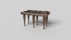 Elevate Customs Don Foosball Tables / Solid Walnut Wood in 5' - Made in USA