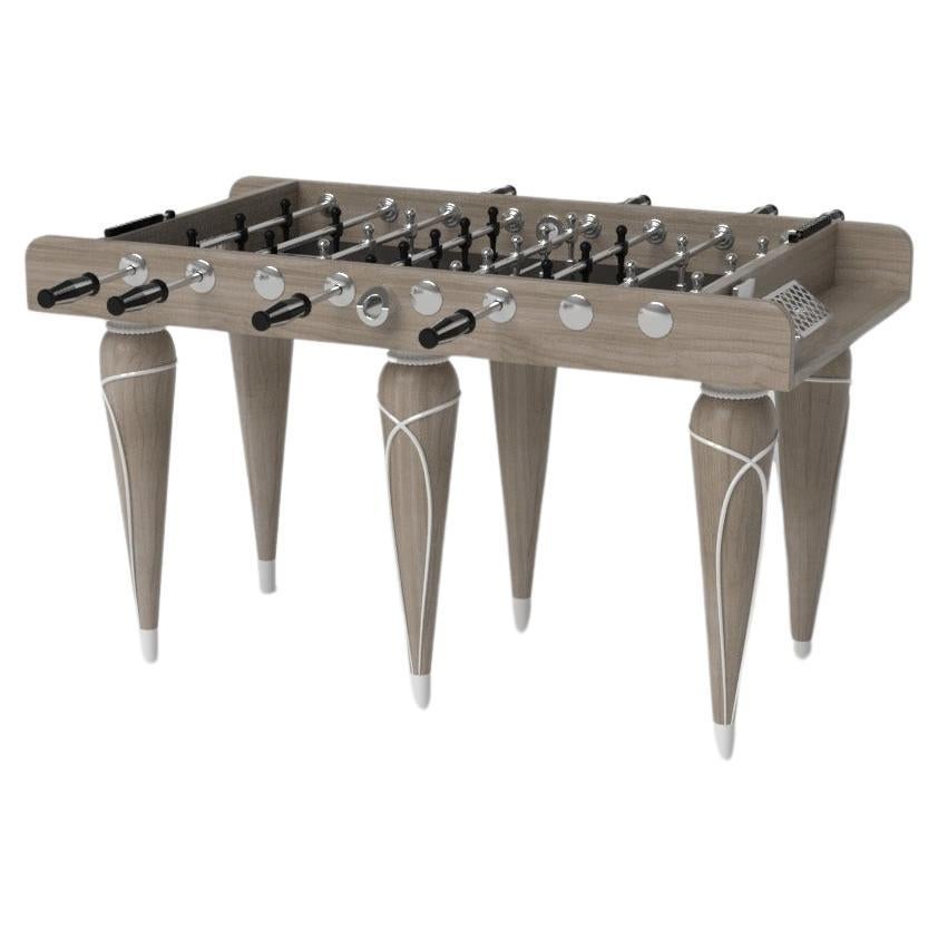 Tavoli da biliardino Elevate Customs Don / in legno massiccio di Oak Wood bianco da 5' - Made in USA