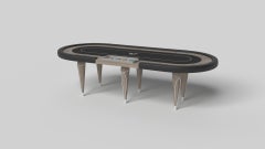 Elevate Customs Don Poker Tables / Solid White Oak Wood in 8'8" - Made in USA