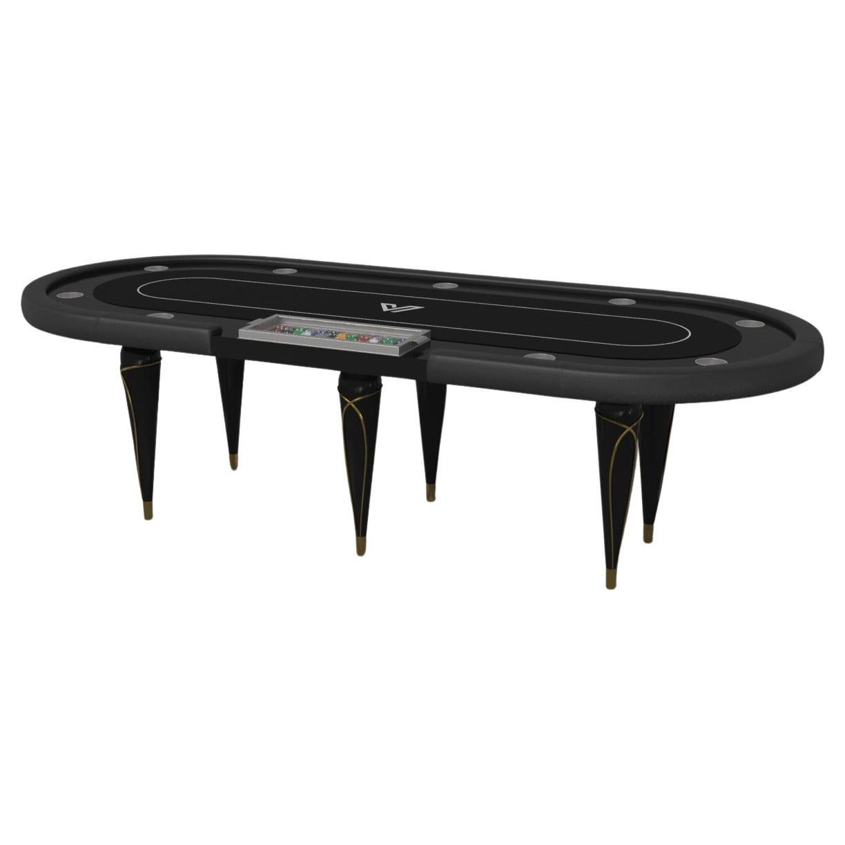 Elevate Customs Don poker Tables / Métal de feuille en acier inoxydable en 8'8" - USA