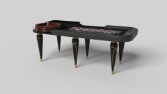 Elevate Customs Don Roulette Tables / Solid Pantone Black Color in 8'2" - USA