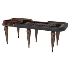 Elevate Customs Don Roulette Tables / Solid Walnut Wood in 8'2" - Made in USA