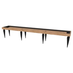 Tavoli da Shuffleboard Elevate Customs Don / Legno massiccio di acero riccio in 14' - USA