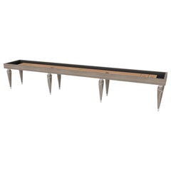 Elevate Customs Don Shuffleboard Tables / Solid White Oak Wood in 14' - USA
