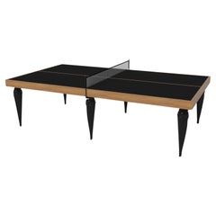 Elevate Customs Don Tennis Table / Solid Teak Wood in 9' - Made in USA