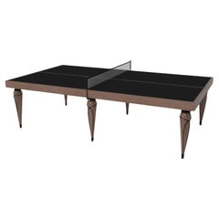 Elevate Customs Don Tennis Table / Solid Walnut Wood in 9' - Made in USA