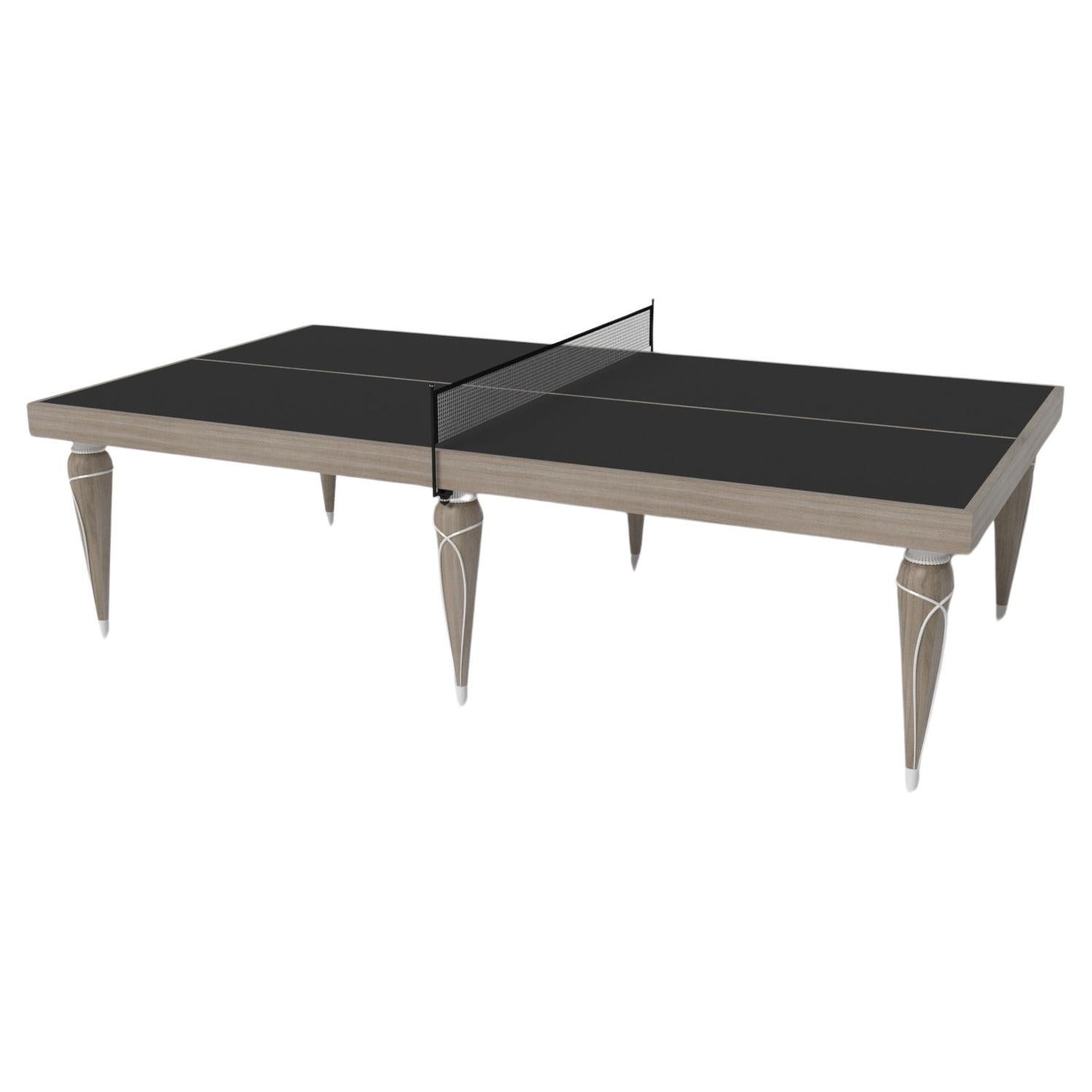 Elevate Customs Don Mesa de tenis / Madera maciza de roble blanco en 9' - Made in USA