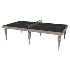 Elevate Customs Don Tennis Table / Solid White Oak Wood in 9' - Made in USA