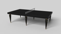 Elevate Customs Don Tennis Table /Stainless Steel Sheet Metal in 9' -Made in USA
