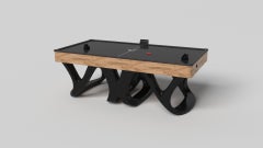 Elevate Customs Draco Air Hockey Table/Solid Curly Maple Wood  in 7'-Made in USA