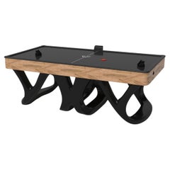 Elevate Customs Draco Air Hockey Table/Solid Curly Maple Wood  in 7'-Made in USA