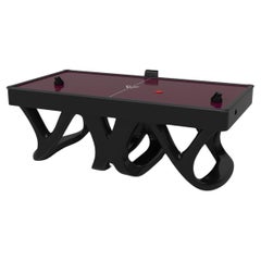 Elevate Customs Draco Air Hockey Tables /Solid Pantone Black  in 7' -Made in USA