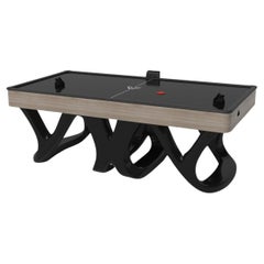 Elevate Customs Draco Air Hockey Tables /Solid White Oak Wood in 7' -Made in USA