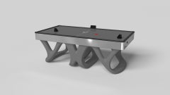 Elevate Customs Draco Air Hockey Tables /Stainless Steel Metal in 7'-Made in USA