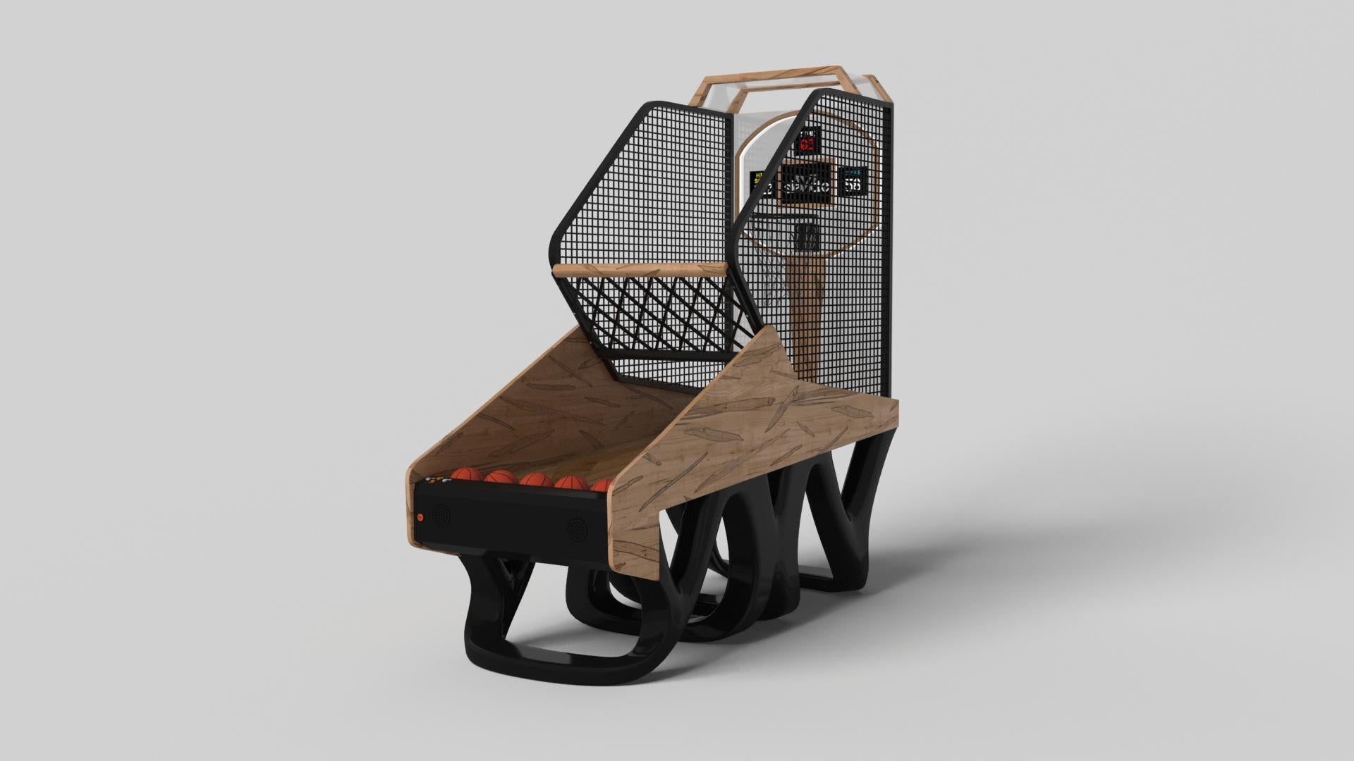 Modern Elevate Customs Draco Basketball Tables / Solid Teak  Wood in 8'3