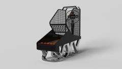 Elevate Customs Draco Basketballtische/Eisenstahlblech-Metalltische in 8'3" -USA