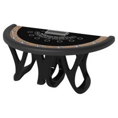 Elevate Customs Draco Black Jack Tables / Solid Curly Maple Wood in 7'4" - USA