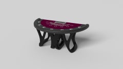Elevate Customs Draco Black Jack Tables / Solid Pantone Black Color in 7'4" -USA