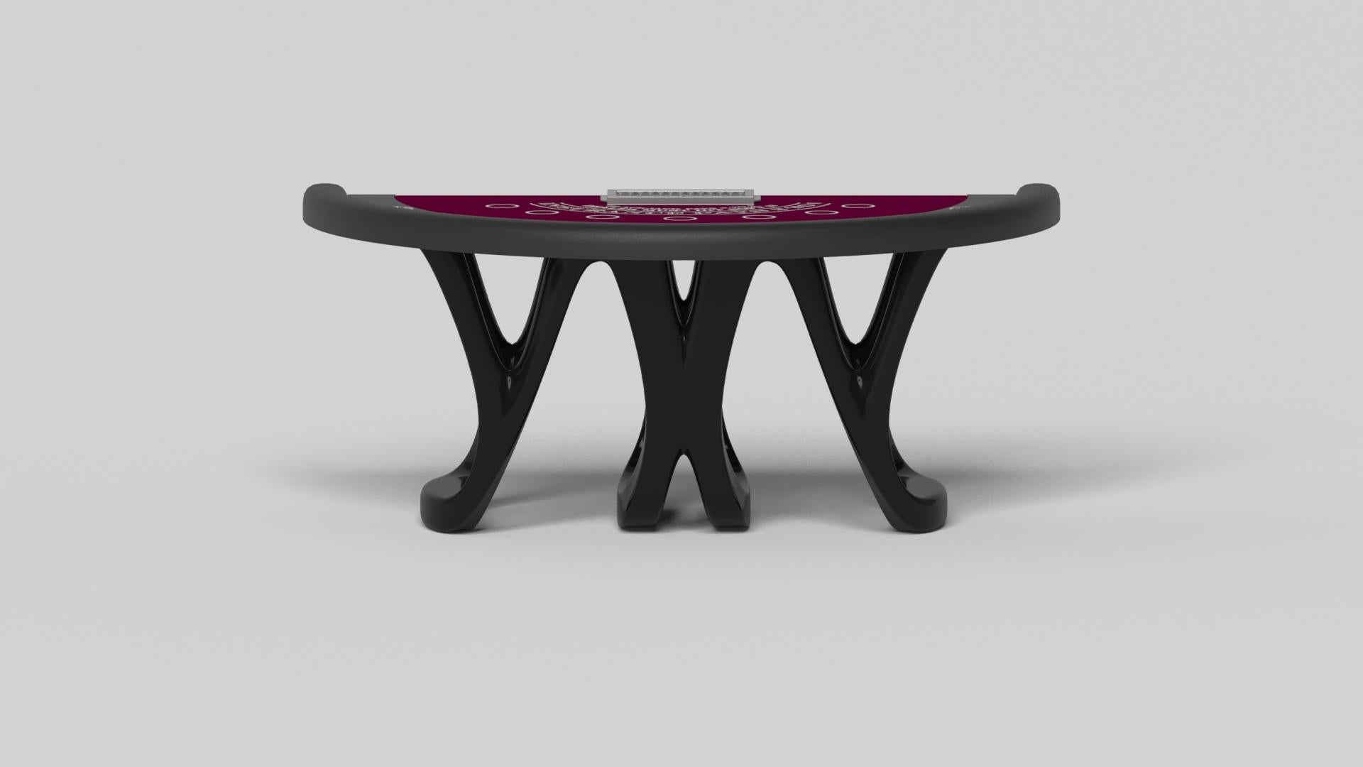 Américain Tables de Jack Black d'Elevate Customs / Couleur Pantone Black solide en 7'4