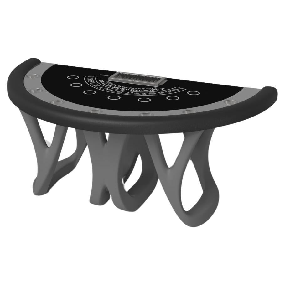 Elevate Customs Draco Black Jack Tables/Stainless Steel Sheet Metal in 7'4" -USA For Sale