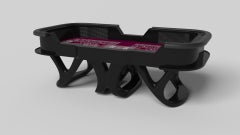 Elevate Customs Draco Craps Tables / Solid Pantone Black Color in 9'9" - USA