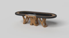 Elevate Customs Draco Poker Tables / Solid Teak Wood in 8'8" - Made in USA