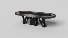 Elevate Customs Draco Poker Tables / Solid White Oak Wood in 8'8" - Made in USA