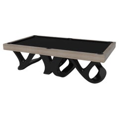 Elevate Customs Draco Pool Table / Solid White Oak Wood in 8.5' - Made in USA