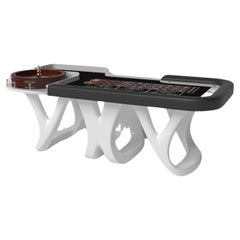 Elevate Customs Tables Draco Roulette / Couleur blanche Pantone massif en 8'2" - USA
