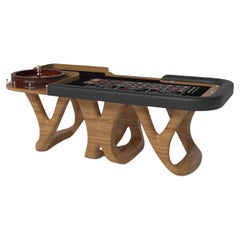 Elevate Customs Draco Roulette Tables / Solid Teak Wood in 8'2" - Made in USA