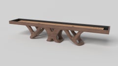 Elevate Customs Draco Shuffleboard Tables / Solid Walnut Wood in 18' - USA