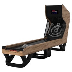 Elevate Customs Draco Skeeball Tables / Solid Curly Maple Wood in - Made in USA