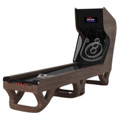 Elevate Customs Draco Skeeball Tables / Massives Nussbaumholz in - Made in USA