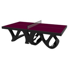 Elevate Customs Draco Tennis Table /Solid Pantone Black Color in 9' -Made in USA