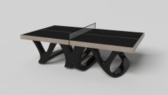 Elevate Customs Draco Tennis Table / Solid White Oak Wood in 9' - Made in USA